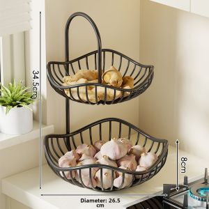 MENGBINFEN | Multi-Function 2-Layer Kitchen Organizer Shelf