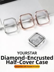 YOURSTAR | Universal Anti-fall Diamond-studded Case for Fit Series Smartwatch