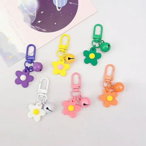 Gantungan Kunci Bunga Lonceng Keychain Lonceng Flower Bunga Gantungan DIY Lucu Gantungan HP Gantungan Tas Gantungan Kunci