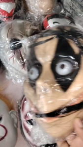 character horror mask Halloween maskara props for cost play and costume party Chuckie money heist  penny wise  joker