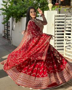 [PREORDER] Bridal Lehngha * choli with Dupata1 Choli / 1 Lehengha / 1 Dupata (DELIVERY 15 TO 21  WORKING DAYS) ETA :2023-12-30
