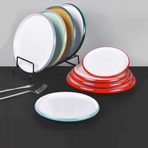 Commercial Restaurant Banquet Dishware: Simulated Porcelain Appetizer Plate & More