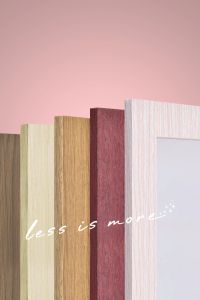 Giavani  IVK  กระจกแขวนผนัง  37x52 cm กรอบไม้MDF  กระจกหนา 2mm.  กระจกแท้ ไม่หลอกตา made in thailand