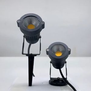 Đèn LED FUKA cắm cỏ sân vườn rọi gốc cây trang trí tiểu cảnh chống nước - kèm chân ghim.