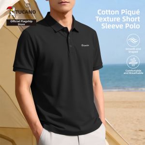 TUCANO | Luxury High-End Business Casual Polo Shirt Short Sleeve Large Size