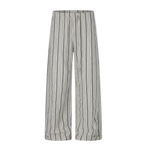 Breathable Drawstring Drape Straight Trousers Long Pants
