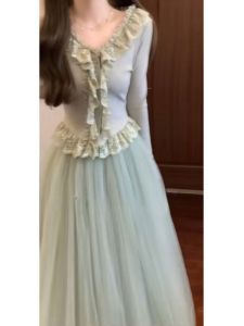 CHANGTONG | Age-reducing French Style Two-piece Set