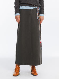 Simplicity and Elegance Loose Straight Long Skirt