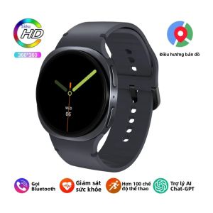 Đồng Hồ Thông Minh 8 Mini GPS Bluetooth Gọi NFC Đồng Hồ Thể Thao Chống Nước Dành Cho Nam Giới Phụ Nữ Có Bộ Theo Dõi Nhịp Tim La Bàn Màn Hình AMOLED