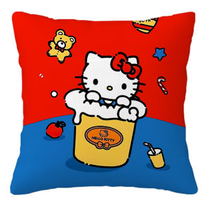 Sanrio | Sanrio Hello Kitty In Hình Hai Mặt Ngắn Sang Trọng Gối Sofa Trang Trí Đệm Dành Cho Nhà Giường Quà Tặng Giáng Sinh