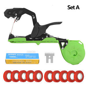 Garden Hand Tying Machine Plant Lightweight Garden Tools Plant Tape Tool for Vegetables Grapes Tomatoes With Tape and Staple