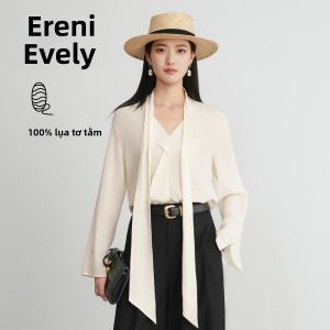 Eifini | Áo Blouse Voan Ruffle