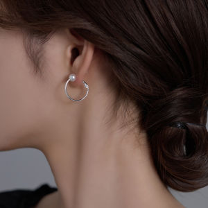 Elegant Minimalist Pearl Earrings