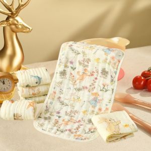 Baby Muslin Washcloth for Newborn Baby Face Towels Soft Baby Bathing Towel Body Towel