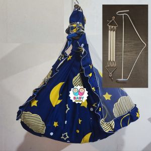 Ayunan bayi 5 in 1 Kain set + per + segitiga penyangga kain
