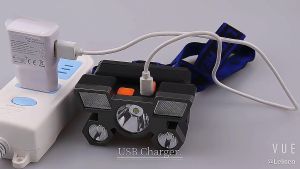 【teknologi Jerman】30 hari tanpa pengisian daya 1999000mah 300Watt senter kepala led cas tahan Senter Berkemah Headlamp Outdoor Senter Kepala Senter Super Terang Kepala Senter Kepala Super Terang Led SENTER KEPALA darurat stong light Headlamp berkemah