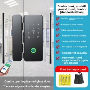 eLinkSmart | Smart Fingerprint Lock for Office and Shop Use with No Drilling and Remote Control