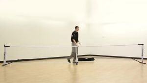 Pickleball Nets Portable Outdoor 22 FT Pickleball Net USAPA Size Pickle Ball Game Net System with Carrying Bag