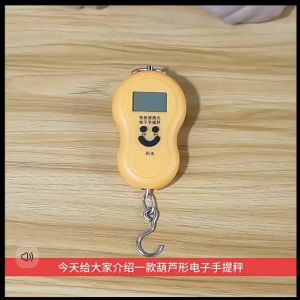 Portable Digital Handheld Scale - Up to 50kg with Free Batteries   Mini Portable Electronic  Scale