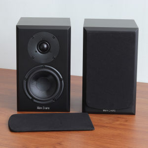 Mark Evans Black Pearl 5-Inch HiFi Grade Speaker Bookshelf Speaker Passive Design High Performance Wooden Enclosure Audio Equipment