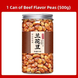 Fried Broad Beans Original and Spicy Beef Flavor