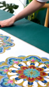 HMHL-Picnic Cloth/Tablecloth Oil Proof Waterproof Antifouling Cover Outdoor Dining Table Cloths 4/6/8 Seaters