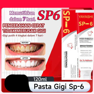 SP-6 Pemutih Gigi Kuning & Penghilang Karang Gigi Permanen