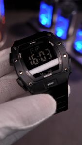 BIDEN Jam Tangan Pria Original Digital Modus LED Olahraga Multi Fungsi Tahan Air Jam Chronograph Bisnis Kasual Jam Tangan Silikon Strap Hitam Gadget Fashion Untuk Kegiatan Sehari-Hari - Lazada