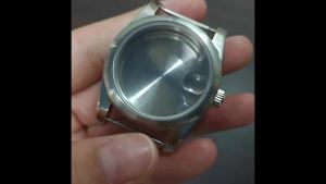 RICHUS NH35 Watch Case Polishing Case Brushed Bezel Stainless Steel Sapphire Fit NH35 NH36 ETA2824 2836 Miyota82-DG Movement