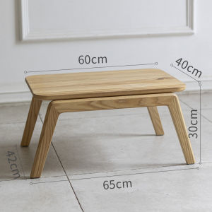YANPU | Solid Wood Tatami Style Minimalist Teatime Table