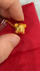 Poh Heng Jewellery 22K Guardians Of Fortune Monkey Charm in Yellow Gold [Price By Weight]