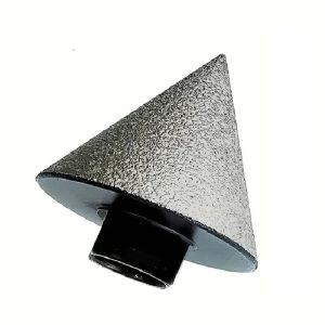 1pc Diamond Beveling Chamfer Bit 5/8-11 Thread Countersink Drill Bit for Granite Marble Stone Hole Enlarging