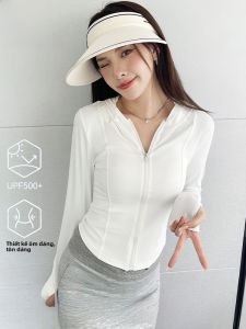 MiiOW | Áo chống nắng Ice Silk Shaping dành cho nữ mùa hè 2025 Áo khoác mỏng co giãn cao che nắng chống tia UV Áo khoác ngoài dài tay có mũ trùm đầu