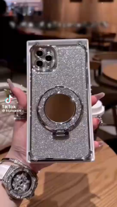 เคสกากเพร+ขา สำหรับ VIVO Y04 Y29 S Y39 Y21 S Y33S Y33T Y11 Y12 Y15 Y17 Y20 Y12S Y12A Y3S เคสกันกระแทกกากเพชร