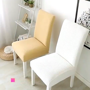 Stretchy Chair Cover Universal Dining Chair Cover Elastic Dust-proof Stretchable Seat Slip Cover