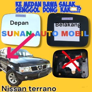 nissan terrano kaca spion nissan terrano spirit nissan terano 2003 2004 2005 2006 2007 kaca saja