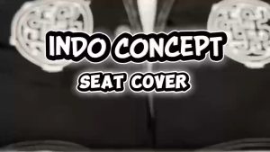 INDO CONCEPT TAHI SEAT COVER FOR MOTORCYCLE CHECKERED SIDE HIGH QUALITY SEAT COVER INDO SEAT COVER