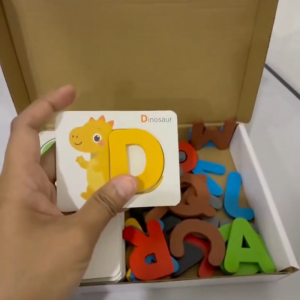 [𝐒𝐆 𝐒𝐞𝐥𝐥𝐞𝐫] BabySPA Wooden Letters & Numbers Matching Game