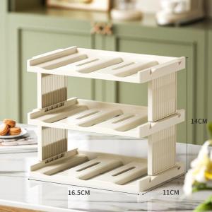 Acrylic Cup Holder Large Capacity Living Room Cabinet Dustproof Home Storage Rack for Water Cups Bathroom Organizer Shelf