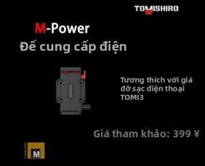 Đế Kẹp Điện Thoại Thông Minh Sạc Không Dây Điều Hướng cho Xe Máy