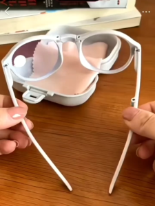 Cermin Mata Baca Lipat Anti Blue Light Anti-fatigue Free Kotak Cermin Mata Portable Folding Reading Glasses