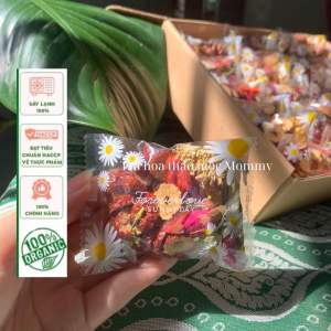 Hộp 30 gói trà dưỡng tâm ngủ ngon [Táo đỏ long nhãn kỷ tử hoa hồng hoa cúc tim sen]