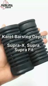 Karet Barstep Supra-X & Supra 100 Lama-Old & Supra Fit Footstep-Foot-Kaki-Bar Step Injekan 1 Set-2 Pcs