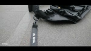 Tas Selempang Casual-Anti Air-Moralflat-Hitam