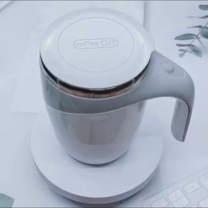 380ML Automatic Stirring Mug Japanese Coffee Cup Portable Vacuum Insulation Coffee Cup Electric Stirring Milk Cup Tea Cup 304 Stainless