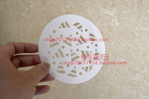 Baking Powder Sprinkling Mold European Style Soft Baguette Cake Spraying Flower Sieving Powder Classic Dirty Cake Stamp Mold