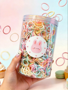 WAMEN | Candy Color Gentle Elastic Hair Ties