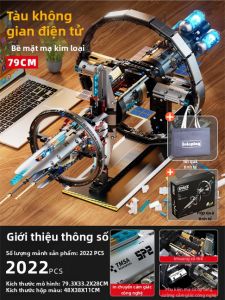 LALAPLAY | Mô Hình Xây Dựng Trạm Không Gian Lớn Điện Tử Mức Độ Khó