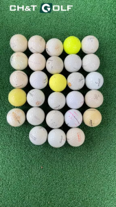 Bóng golf hỗn hợp cũ loại 3k-5k 40 - 55% Bóng đã qua sử dụng