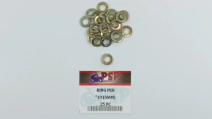 Ring Per "10 6mm Per Pak Isi 25 Pcs (PSP) Reng Pir Plat Plate Kunci 10 Diameter Dalam 6mm Diameter
